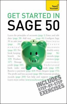 Paperback Get Started in Sage 50 Book