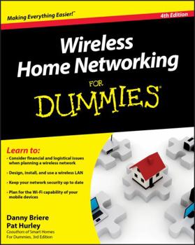 Paperback Wireless Home Networking for Dummies Book