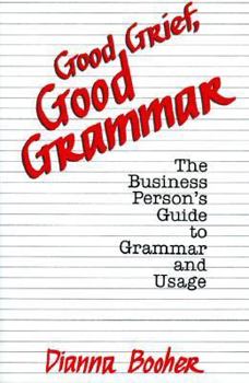 Hardcover Good Grief, Good Grammar Book