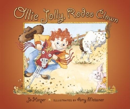 Hardcover Ollie Jolly, Rodeo Clown Book