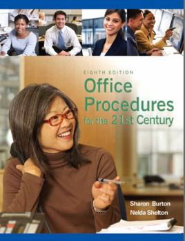 Spiral-bound Office Procedures for the 21st Century Book