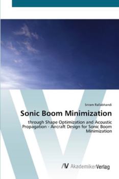 Paperback Sonic Boom Minimization Book