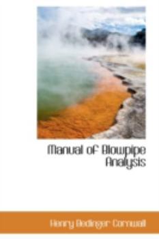 Paperback Manual of Blowpipe Analysis Book