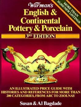 Paperback Warman's English & Continental Pottery & Porcelain Book