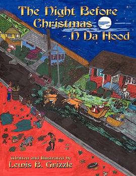 Paperback The Night Before Christmas - N Da Hood Book