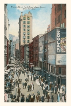 Paperback Vintage Journal Nassau Street, New York City Book