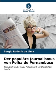 Paperback Der populäre Journalismus von Folha de Pernambuco [German] Book