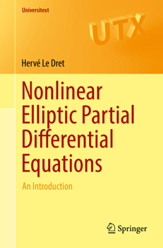 Paperback Nonlinear Elliptic Partial Differential Equations: An Introduction Book