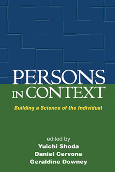 Hardcover Persons in Context: Building a Science of the Individual Book