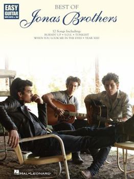 Paperback Best of Jonas Brothers: Easy Guitar with Notes & Tab Book