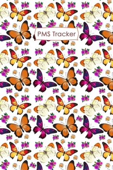 PMS Tracker: Monthly Period Symptom Notebook and Menstruation Journal | 4 year Diary