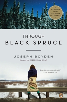Paperback Through Black Spruce Book