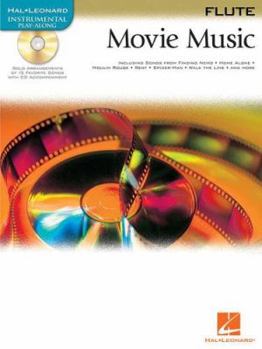 Paperback Movie Music: Flute (Hal Leonard Instrumental Play-along) Book