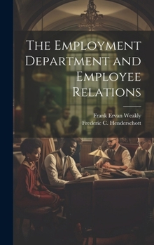 Hardcover The Employment Department and Employee Relations Book