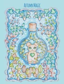 Paperback Autumn Magic: A beautiful fall coloring book