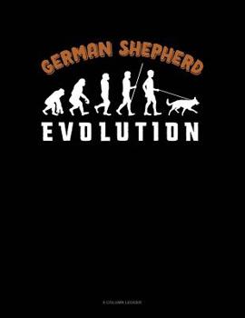 Paperback German Shepherd Evolution: 8 Column Ledger Book