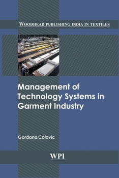 Hardcover Management of Technology Systems in Garment Industry Book