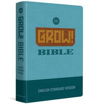 Imitation Leather Grow! Bible-ESV Book