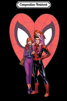 Composition Notebook: Marvel Spider-Man Pumpkin Happy Halloween  Journal/Notebook Blank Lined Ruled 6x9 100 Pages