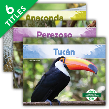 Library Binding Animales Sudamericanos (South American Animals) (Set) [Spanish] Book
