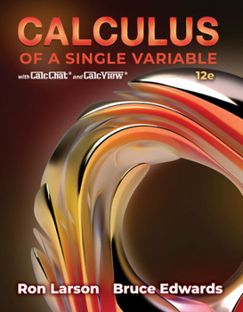 Paperback Student Solutions Manual for Larson/Edwards' Calculus of a Single Variable Book