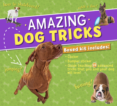 Hardcover Amazing Dog Tricks Boxed Kit Book