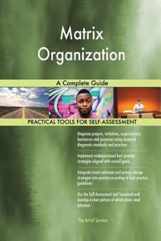 Paperback Matrix Organization A Complete Guide Book