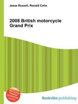 Paperback 2008 British Motorcycle Grand Prix Book