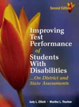 Hardcover Improving Test Performance of Students with Disabilities...on District and State Assessments Book