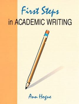 Paperback First Steps in Academic Writing Book