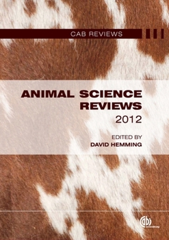 Hardcover Animal Science Reviews 2012 Book