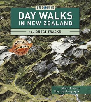 Paperback Day Walks in New Zealand: 100 Great Tracks (Bird's Eye Guides) by Barnett, Shaun (2007) Paperback Book