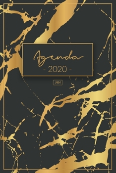 Agenda 2020: Agendas 2020 Semana vista - Organiza tu día - Calendario 2020 - Agenda semanal, Agendas Semana Vista (Spanish Edition)