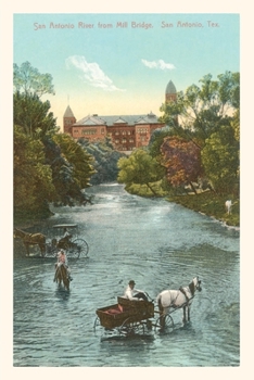 Vintage Journal San Antonio River, San Antonio, Texas