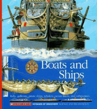 Hardcover Boats and Ships: Scholastic Voyages of Discovery Book