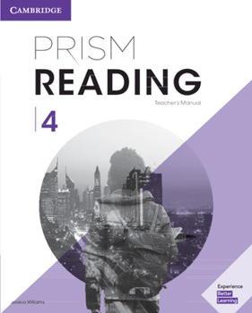 Paperback Prism Reading Level 4 Teacher's Manual Book