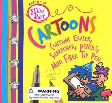 Spiral-bound Cartoons [With Pencils, and PenWith EraserWith SharpenerWith Sketch Book] Book