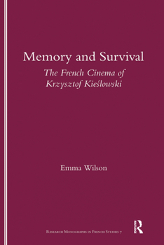 Paperback Memory and Survival the French Cinema of Krzysztof Kieslowski Book