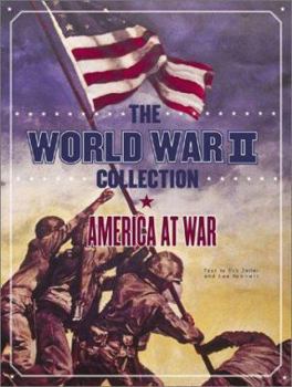 Hardcover The World War II Collection: America at War [With 27 Artifacts, Satin Ribbon and 48 Page Booklet] Book