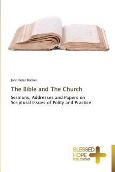 Paperback The Bible and The Church Book