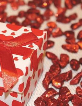 Paperback Presents Notebook Large Size 8.5 x 11 Ruled 150 Pages Book