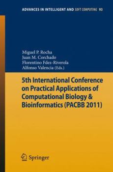 Paperback 5th International Conference on Practical Applications of Computational Biology & Bioinformatics Book