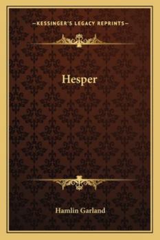 Paperback Hesper Book