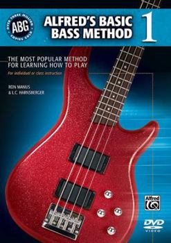 DVD Alfred's Basic Bass Method, Bk. 1: The Most Popular Method for Learning How to Play, DVD Book
