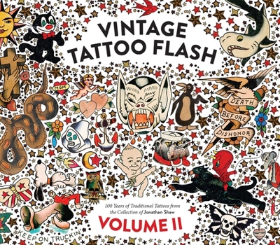Hardcover Vintage Tattoo Flash Volume 2 Book