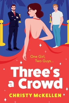 Paperback Three's a Crowd [Large Print] Book