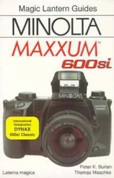 Paperback Minolta Maxxum 600si Book