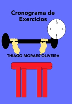 Hardcover Cronograma de Exercícios [Portuguese] Book