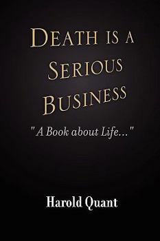 Paperback Death is a Serious Business Book