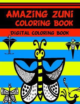 Paperback Amazing Zuni Coloring Book